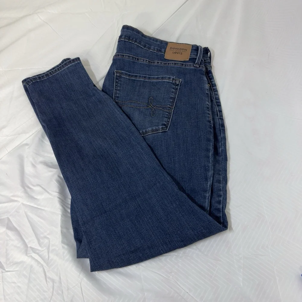 Denizen Levi High Rise Straight Super Stretch 33 Waist 28 Length Men's Denim 16S